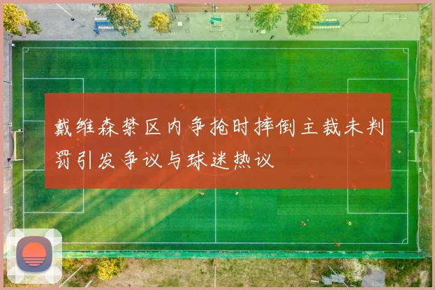 戴维森禁区内争抢时摔倒主裁未判罚引发争议与球迷热议